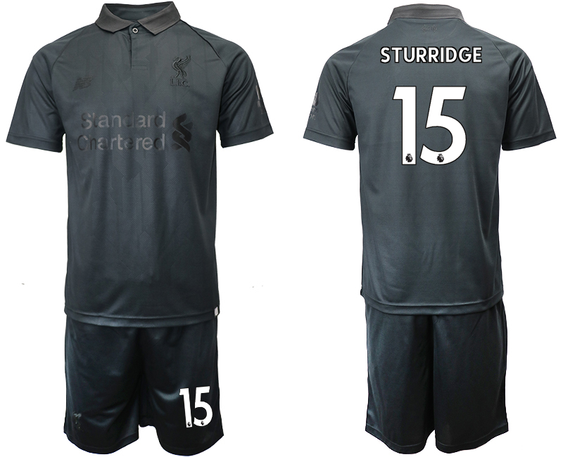 2018-19 Liverpool 15 STURRIDGE Black Goalkeeper Soccer Jersey