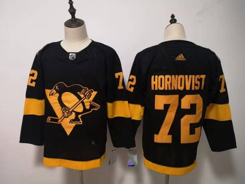Penguins 72 Patric Hornqvist Black 2019 NHL Stadium Series Adidas Jersey