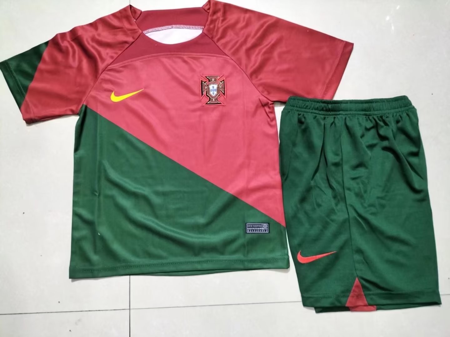 Portugal Blank Home 2022-2023 FIFA World Cup Qatar Soccer Jersey