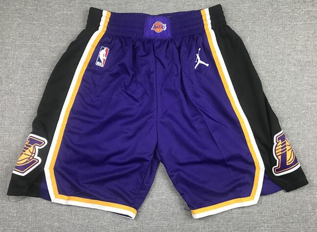 Lakers Purple Jordan Brand Swingman Shorts
