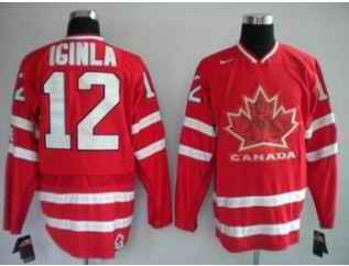 Canada 12 IGINLA Red Jerseys
