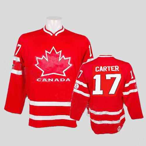 Canada 17 Carter Red Jerseys