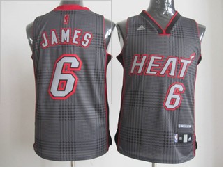 Heat 6 James Grey Jerseys