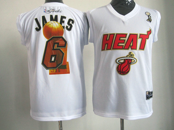 Heat 6 James White Champion Edition Jerseys