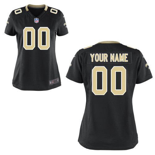 Women's Nike New Orleans Saints Customized Game Team Color Jersey