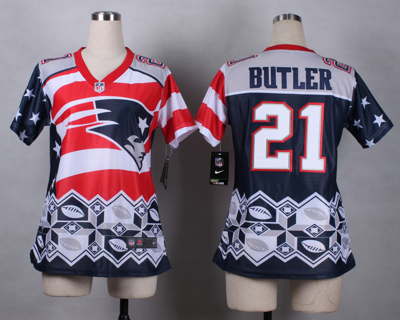 Nike Patriots 21 Butler Noble Fashion Women Jerseys