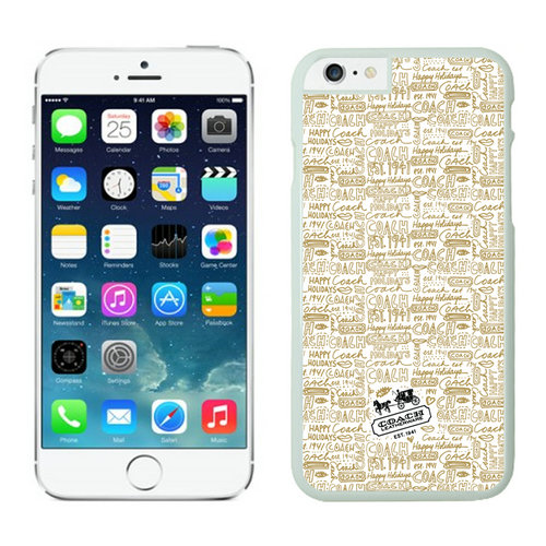 Coach iPhone 6 Cases White08