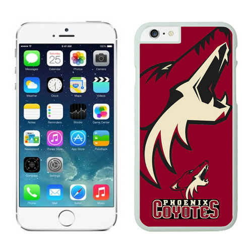 Phoenix Coyotes iPhone 6 Cases White