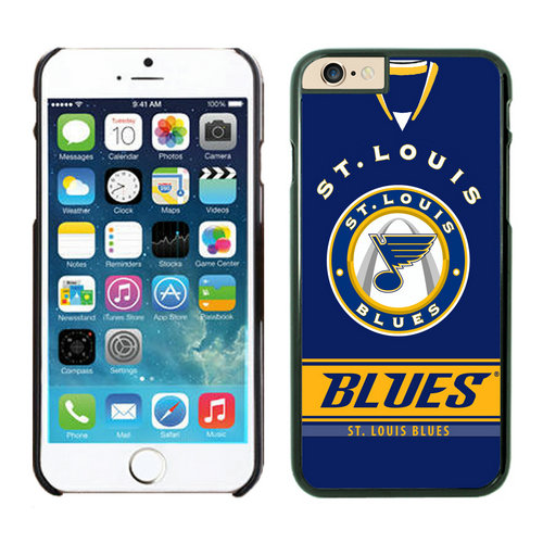 St. Louis Blues iPhone 6 Cases Black02