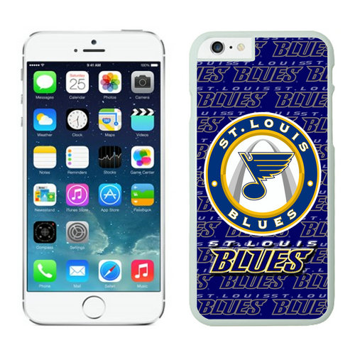 St. Louis Blues iPhone 6 Cases White
